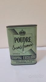 Antica latta polvere da sparo "Cooppal Excelsior"