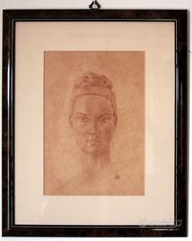 Marco Tagliaro – Ritratto a Sanguigna "Rosalia"