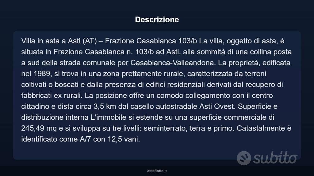 Casa – Asti, Rossi - Vista 5