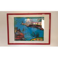 Quadro stampa litografica Remo Brindisi