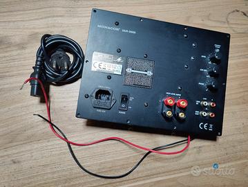 monacor Sam 300d, modulo amplificatore subwoofer 