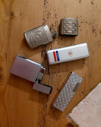 set accendini vintage (senza gas!) - con centenari