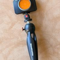 Faro LED + minitrepiede Manfrotto