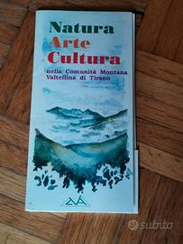 Depliant Natura arte cultura Valtellina Tirano