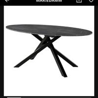 Tavolo ovale mariedamm