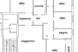 Appartamento san francesco quattro camere 1400