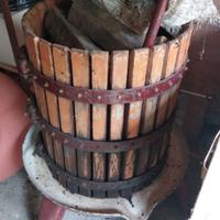 Torchio strettoio per vinificazione