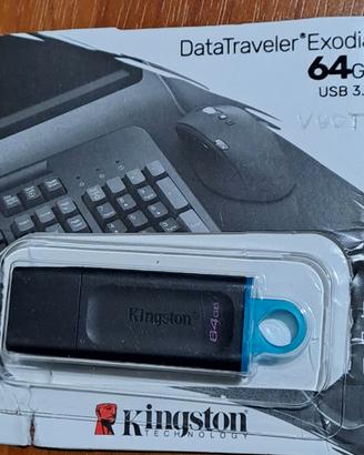 PEN DRIVE KINGSTON nuove