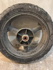 Kawasaki gomma e cerrchio posteriore 17”