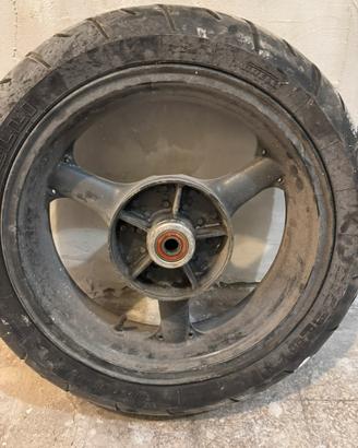 Kawasaki gomma e cerrchio posteriore 17”