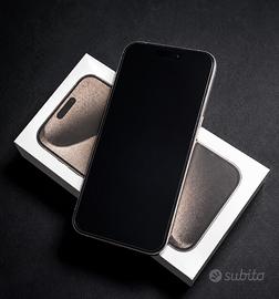 iPhone 15 Pro 256 GB Titanio Naturale