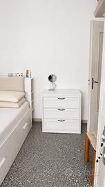 Camera da letto Ikea - Completa bianca.