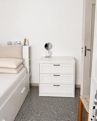 Camera da letto Ikea - Completa bianca.