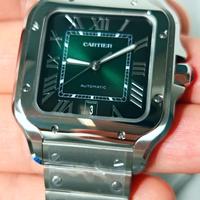 Cartier Santos large XL verde WSSA0062 nuovo 2026