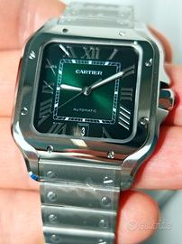 Cartier Santos large XL verde WSSA0062 nuovo 2026