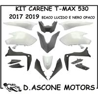 KIT CARENE TMAX 530 2017 2019 BIANCO LUCIDO E NERO