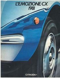 CITROEN CX BROCHURE ORIGINALE del 1980