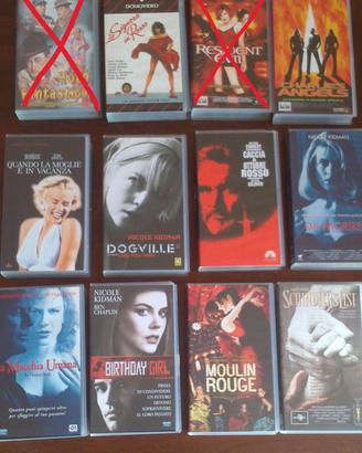 Videocassette VHS Titoli Vari Originali