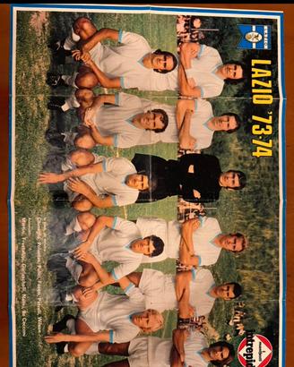 Poster Lazio ‘73-74 supplemento “Intrepido”