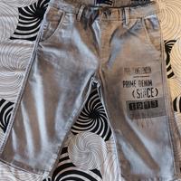 pantaloni jeans corti