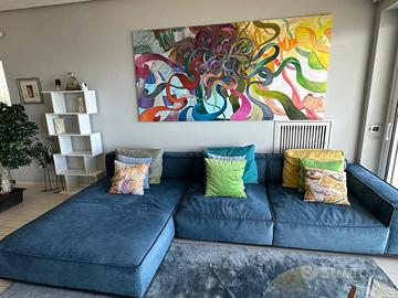 Divano con isola Ego italiano