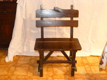 Sedie modello panchetta