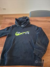 felpa nera nike tg.10/12 anni 