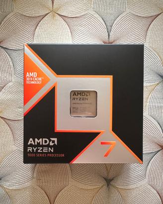 Processore AMD Ryzen 7 9800X3D NUOVO SIGILLATO