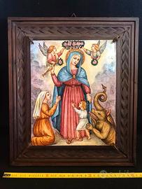 maiolica d'arte Osvaldo Frillici Gualdo Tadino Pr.