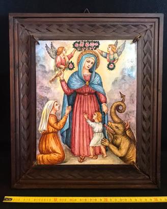 maiolica d'arte Osvaldo Frillici Gualdo Tadino Pr.