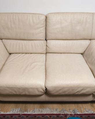 divani pelle (primofiore) color crema
