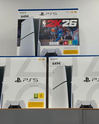 PlayStation 5 Slim Disco 1TB - NUOVA SIGILLATA