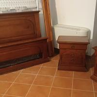 testiera letto con comodini 
