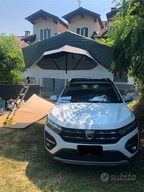 Tenda da tetto per auto Decathlon