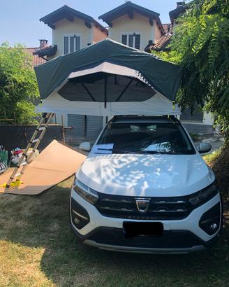 Tenda da tetto per auto Decathlon
