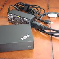 Lenovo docking station USB DP DVI alimentatore