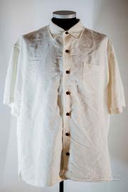 Caribbean Camicia larga XL da Uomo Bianca modello