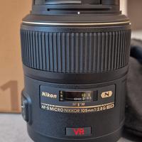 Nikkor Lens AF-S 105 mm f 2.8 micro