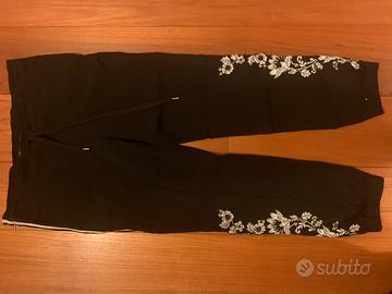 Pantaloni tuta floreale Ermanno Scervino