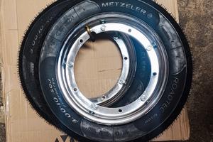 Coppia ruote vespa 3.00-10 NUOVE