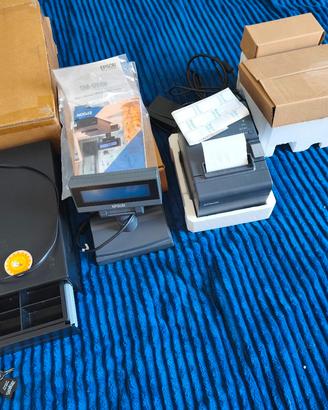 Kit completo POS: Stampante termica Epson + Displa