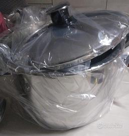 servizio di batteria acciaio inox.