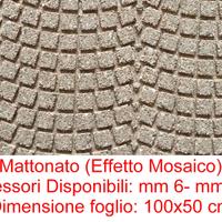 Pannelli di sughero mattonato 100x50cm 6-10mm