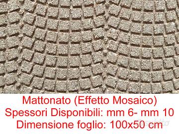 Pannelli di sughero mattonato 100x50cm 6-10mm