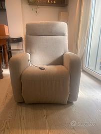 Poltrona relax elettrica Poltrone&Sofà
