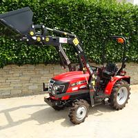 Trattorino Fieldtrac 918 con caricatore frontale