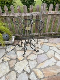 Piantane ferro battuto