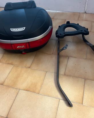 Bauletto givi con telaietto per honda hornet 2002