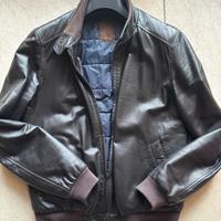 Giubbotto Pelle marrone