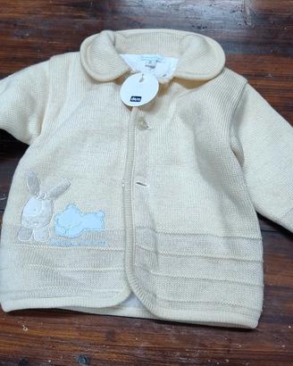 Cardigan / Giacchina Chicco Neonato 9 Mesi
